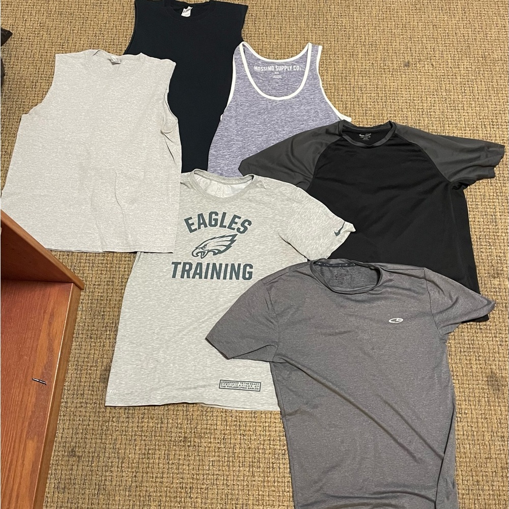 6 for 1 Assorted Boys Athletic Shirts